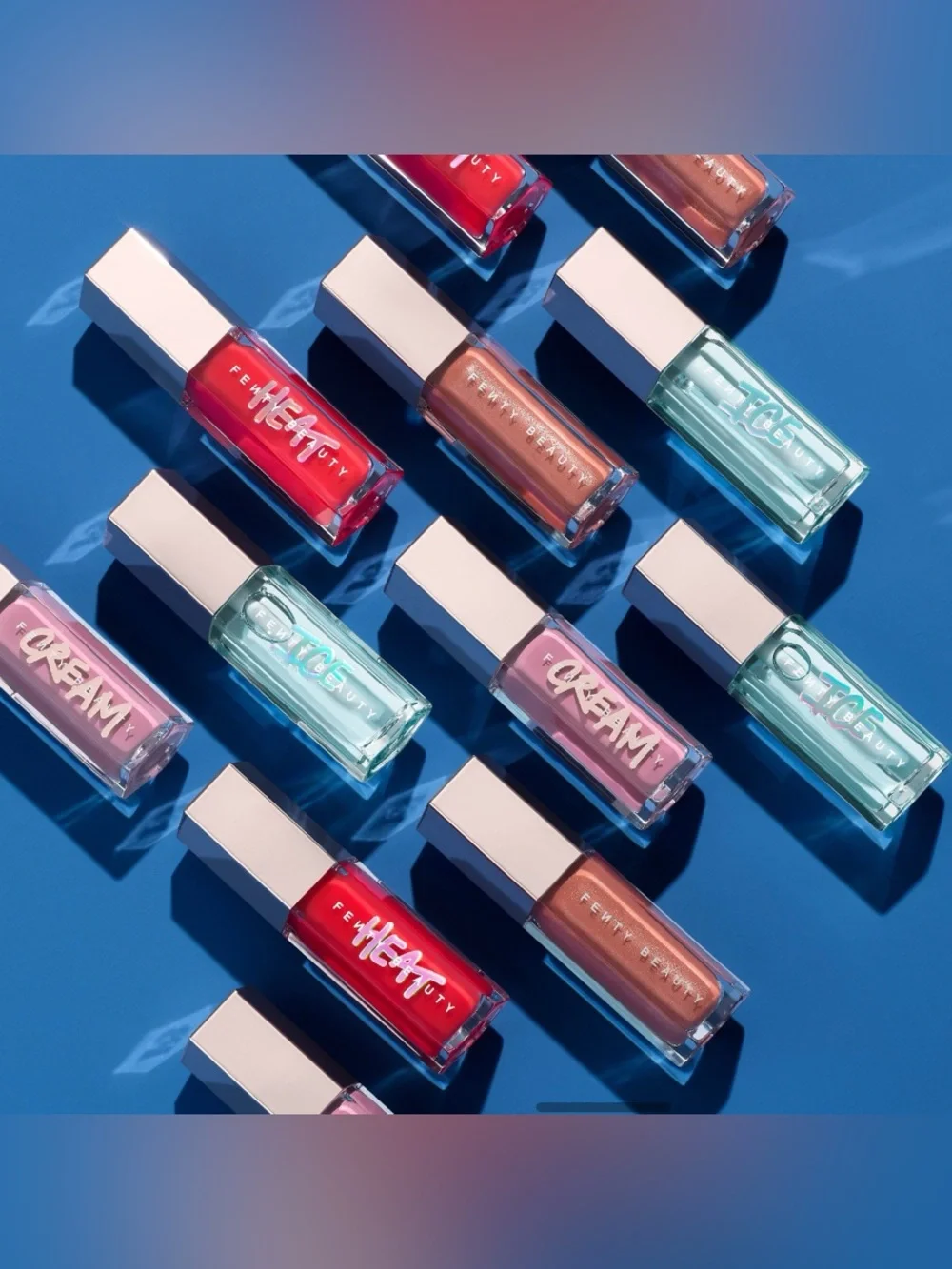 FENTY BEAUTY by Rihanna Gloss Bomb Ice Cooling Lip Gloss -COLD HEART’D
